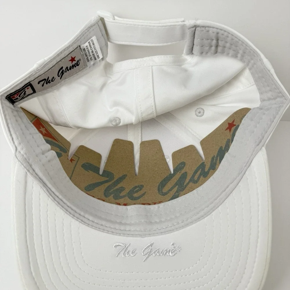 Auburn University Tigers Hat White Strap Back Dad UA Sports NCAA Adjustable Cap